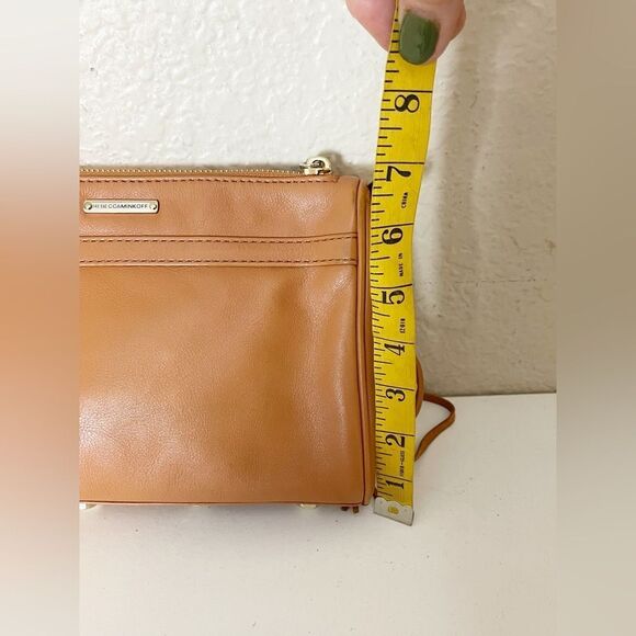 REBECCA MINKOFF Fringe Mini MAC
Leather Crossbody Bag light Brown - Picture 9 of 17